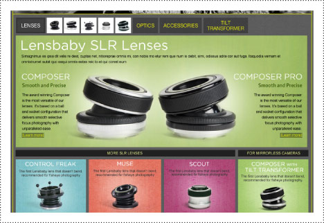 Lensbaby Site