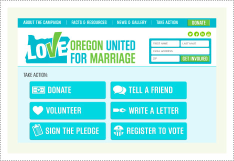 Oregon United for Marriage Site